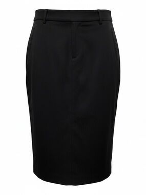 Paradox Black Pencil Skirt - Tailored Office Silhouette
